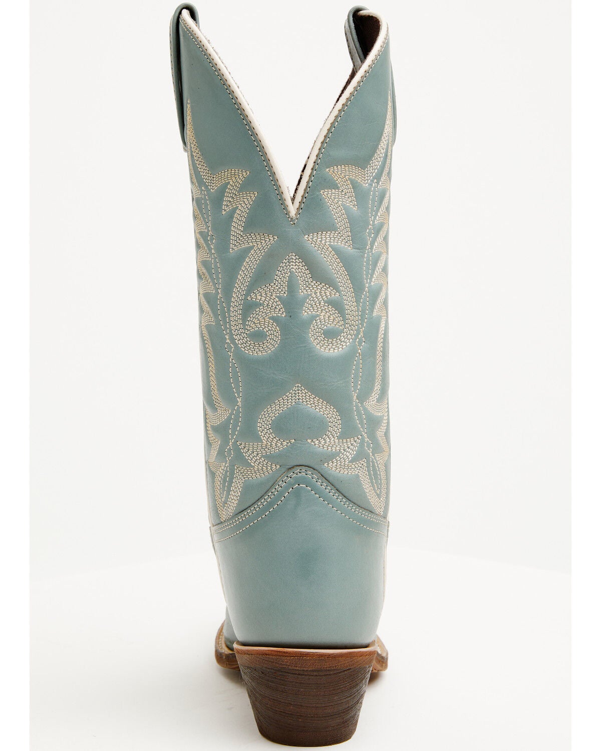 Image #5 - Laredo Women's Carly Western Boots - Snip Toe, Light Blue, hi-res