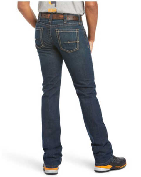 Image #2 - Ariat Men's M7 Bodie Rebar Durastretch Slim Straight Work Jeans , Indigo, hi-res