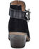 Image #4 - Circle G Women's Buckle Ankle Booties - Round Toe, Black, hi-res