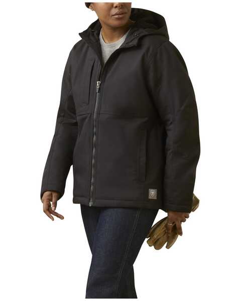 Ariat Women's Rebar DuraCanvas Insulated Jacket , Black, hi-res
