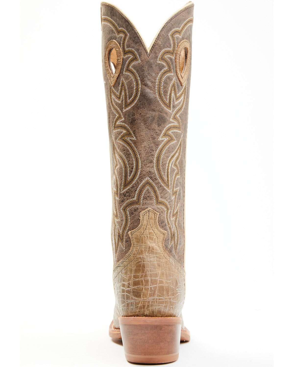 Image #5 - Twisted X Men's Buckaroo Western Boots - Broad Square Toe, Brown, hi-res