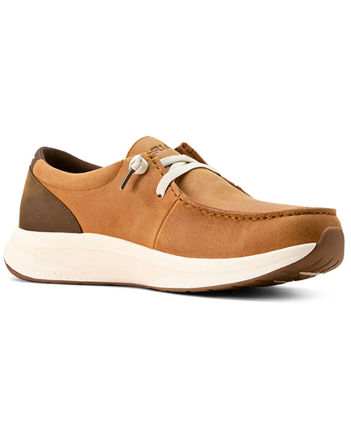 Image #1 - Ariat Men's Buckeye Waterproof Casual Shoes - Moc Toe, Brown, hi-res