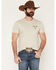Image #2 - Cowboy Hardware Men's Boot Barn Exclusive Freedom Is Never Free Short Sleeve Graphic T-Shirt, Sand, hi-res