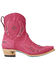 Image #2 - Lane Women's Cossette Western Booties - Snip Toe, Hot Pink, hi-res