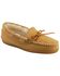 Image #1 - Minnetonka Pile Lined Moccasins, Tan, hi-res