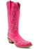 Image #1 - Ferrini Women's Scarlett Western Boots - Snip Toe , Hot Pink, hi-res