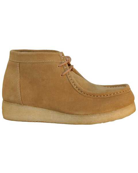 Image #1 - Roper Women's Suede Chukka Gum Casual Shoes - Round Toe, Sand, hi-res