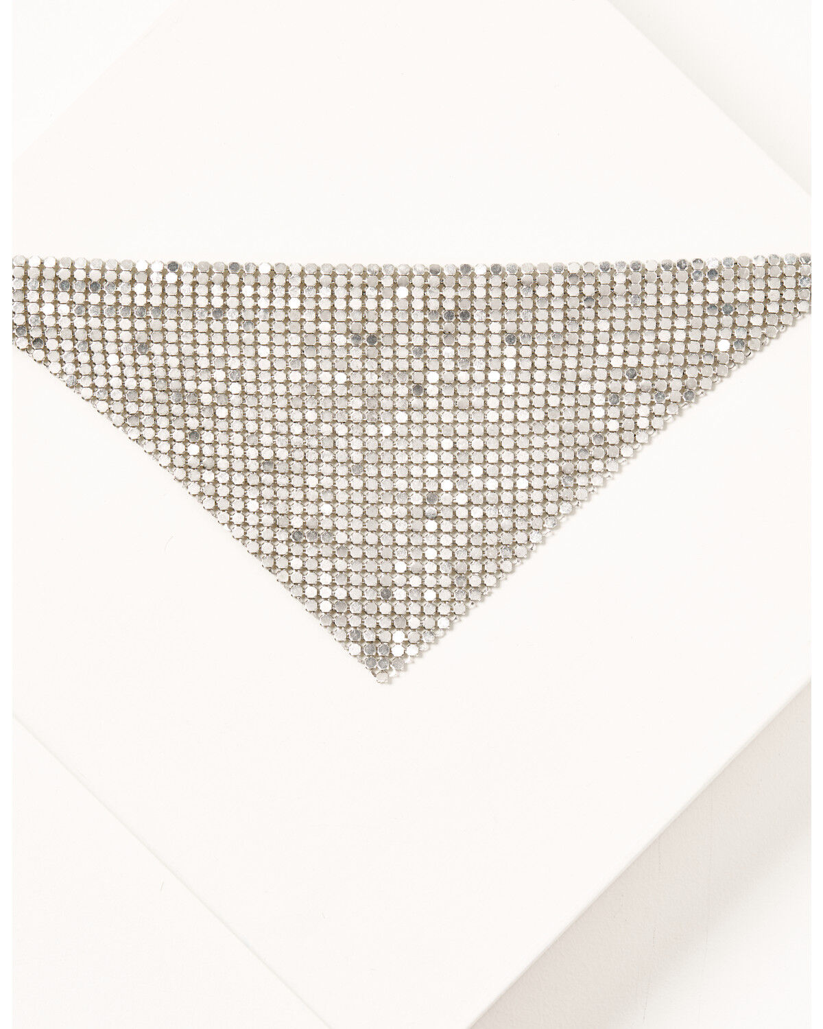 Image #1 - Shyanne Women's Bandita Sparkle Bandana Necklace, Silver, hi-res