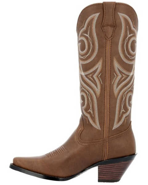 Image #3 - Durango Women's Crush Western Boots - Snip Toe, Brown, hi-res