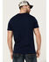 Image #4 - Moonshine Spirit&reg; Men's Party Skull Mariachi Short Sleeve Graphic T-Shirt, Navy, hi-res