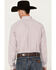 Image #4 - Cinch Men's Striped Print Long Sleeve Button-Down Western Shirt, White, hi-res
