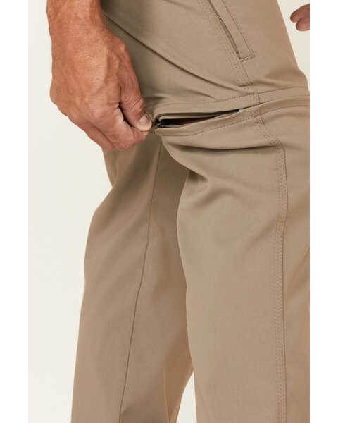 Image #3 - ATG by Wrangler Men's All-Terrain Brindle Zip-Off Cargo Pants , Loden, hi-res