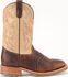 Double H Men's Ice Saddle Western Boots - Square Toe, Bison, hi-res