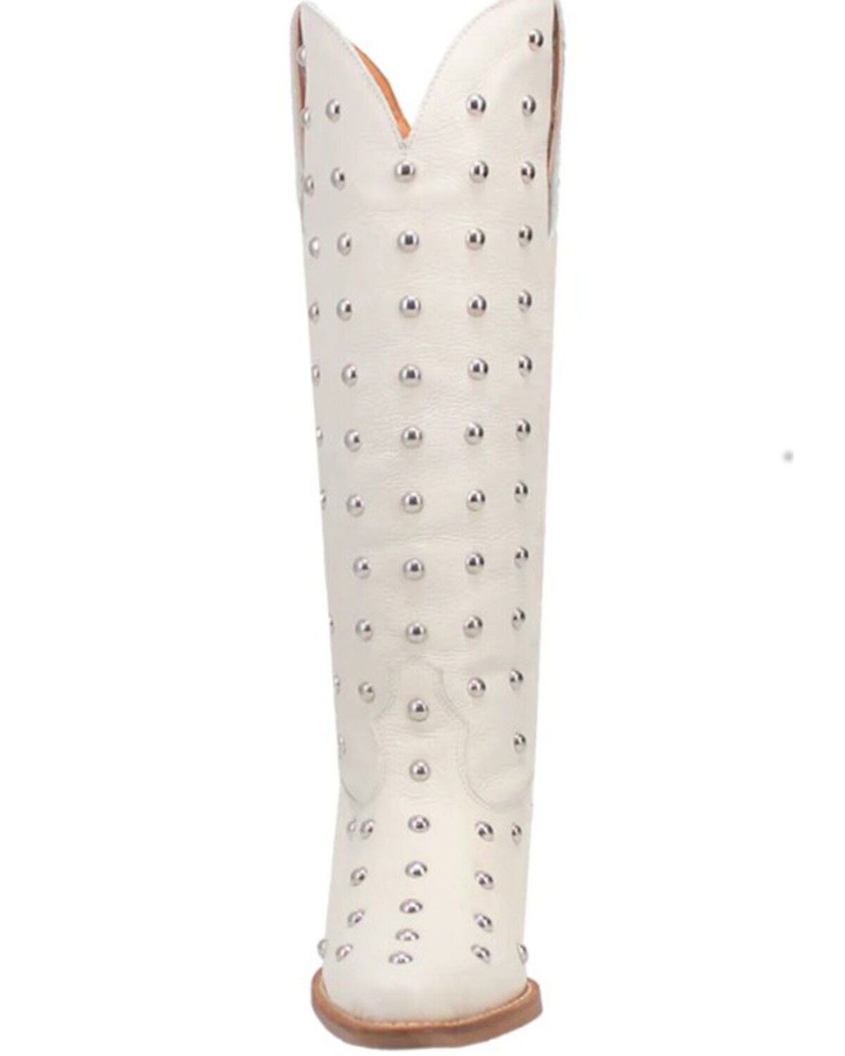 Image #4 - Dingo Women's Broadway Bunny Tall Western Boots - Snip Toe, White, hi-res