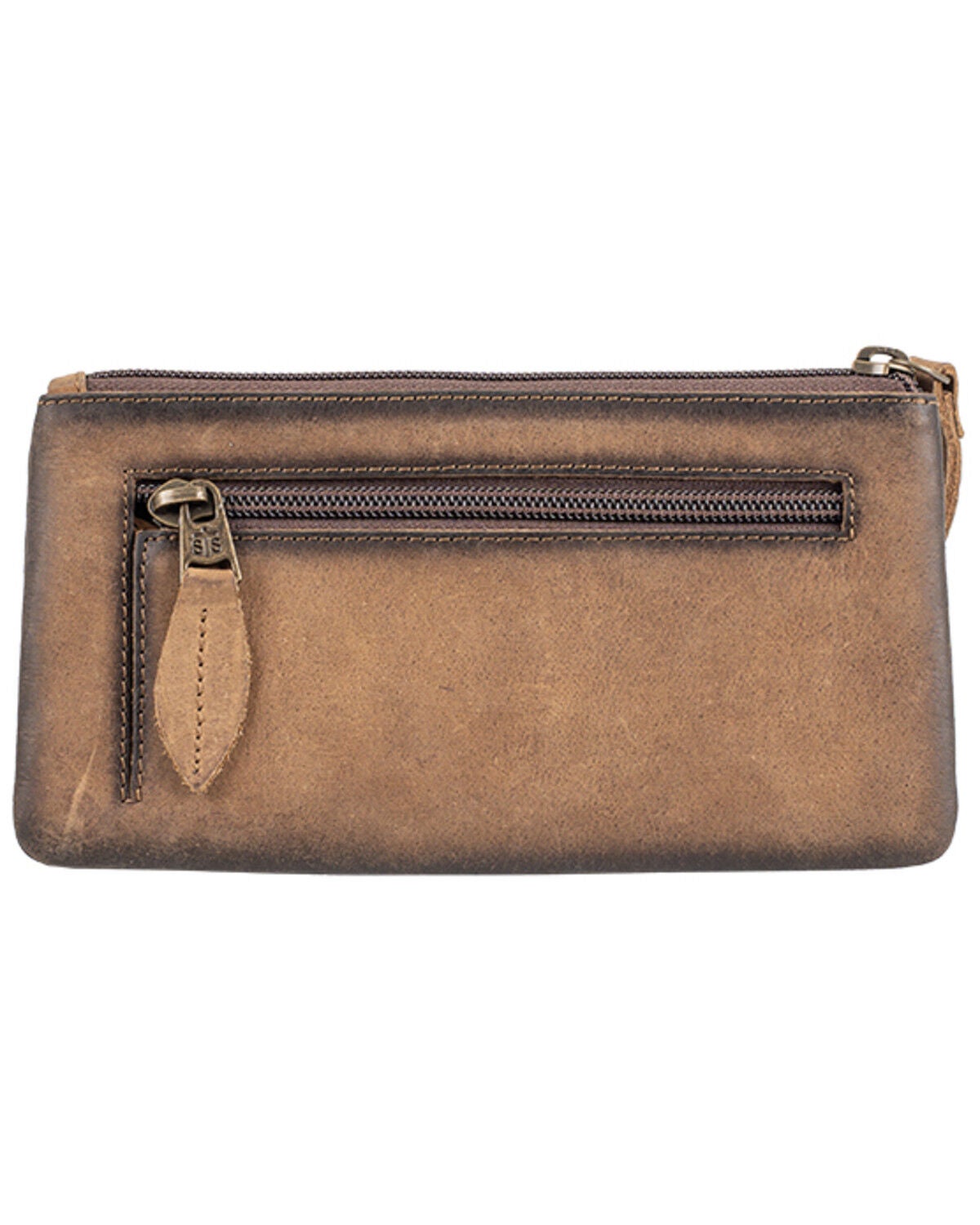 Image #3 - STS Ranchwear by Carroll Women's Haley Cowhide Wallet, Brown, hi-res