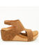 Image #2 - Very G Women's Wally Tooled Sandals, Tan, hi-res