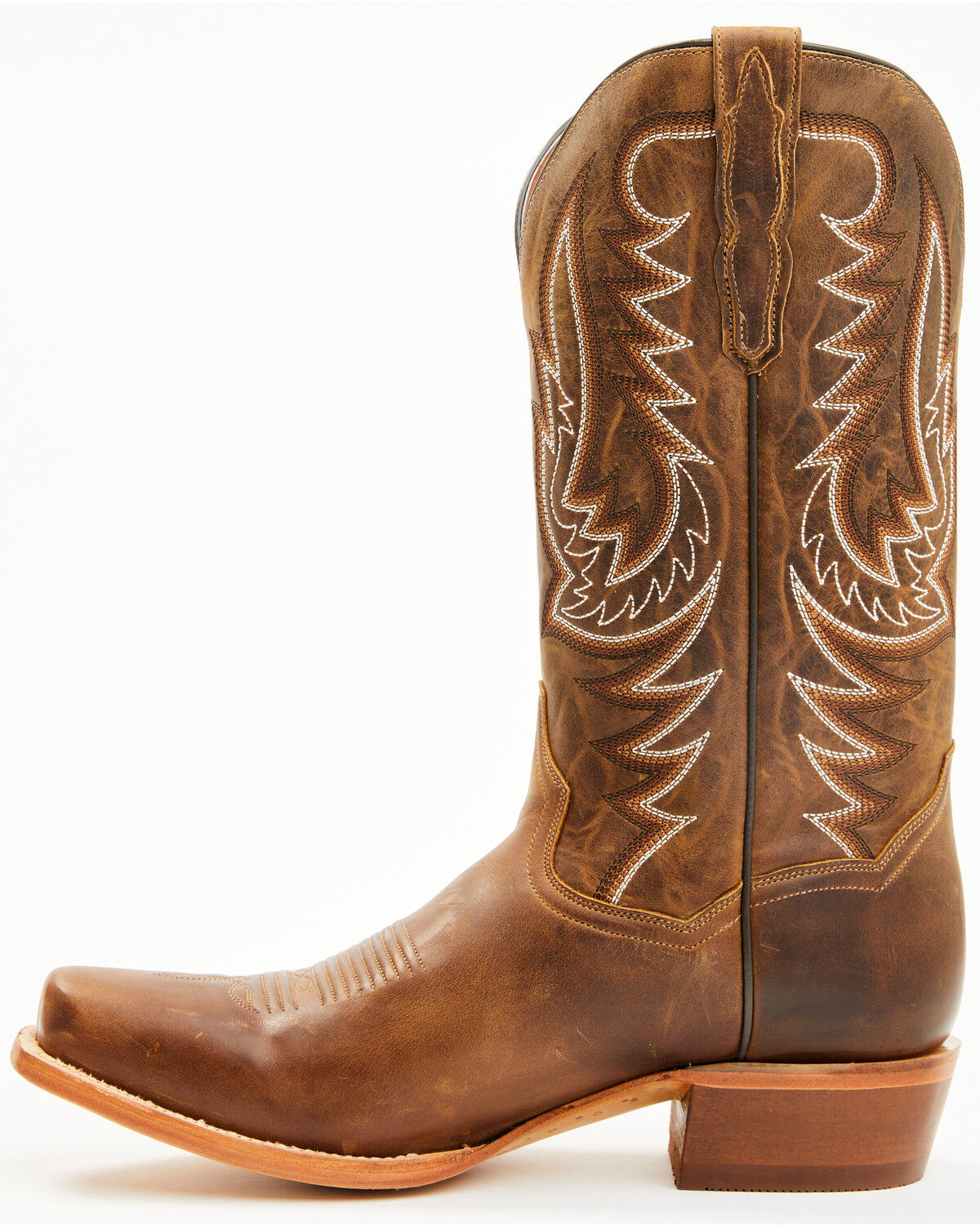 Image #3 - Dan Post Men's Roman Tall Western Boots - Square Toe, Tan, hi-res