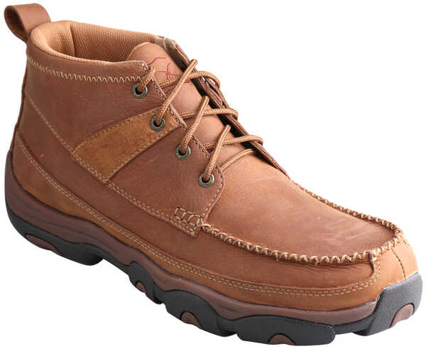 Twisted X Men's Hiker Boots - Moc Toe, Brown, hi-res