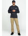 Image #6 - Carhartt Men's Loose Fit Heavyweight Long Sleeve Logo Pocket Work T-Shirt, Charcoal, hi-res