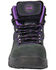 Image #4 - Hoss Women's 6" Lacy Waterproof Work Boots - Composite Toe, Black, hi-res