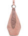 Image #3 - Wrangler Women's Floral Tooled Pouch And Purse, Dark Pink, hi-res