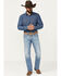 Image #1 - Moonshine Spirit Men's Legend Light Wash Slim Straight Stretch Denim Jeans, Light Wash, hi-res