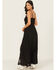 Image #4 - Idyllwind Women's Cut Work Sleeveless Maxi Dress, Black, hi-res