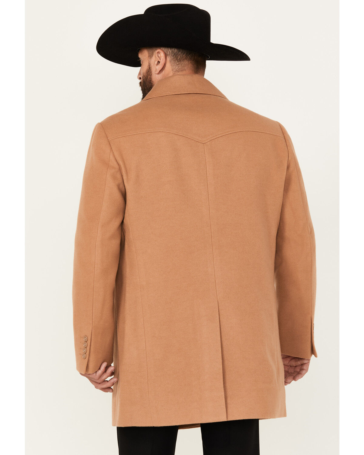 Image #4 - Cody James Black 1978® Men's Men's Alpine Wool Dress Coat, Tan, hi-res