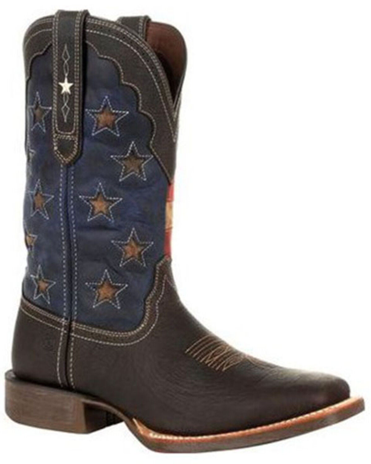 Image #1 - Durango Men's Rebel Pro Vintage Flag Western Performance Boots - Broad Square Toe, , hi-res