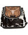 Image #1 - Myra Bag Women's Spirit of the Herd Hand Tooled Crossbody Bag, Black, hi-res