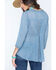 Image #3 - Ryan Michael Women's Embroidered Cupra Rayon Top , Navy, hi-res