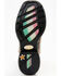 Image #7 - RANK 45® Women's Xero Gravity Lite Mexican Flag Western Performance Boots - Broad Square Toe, Brown, hi-res