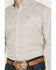 Image #3 - Cinch Men's Striped Print Tencel Long Sleeve Button-Down Western Shirt, Cream, hi-res