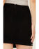 Image #4 - Vocal Women's Faux Suede Studded Mini Skirt , Black, hi-res