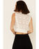 Image #4 - Molly Bracken Women's White Lace Crop Tank Top , , hi-res
