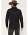 Image #4 - Moonshine Spirit&reg; Men's Posse Embroidered Long Sleeve Snap Western Shirt, Black, hi-res