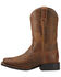Ariat Boys' Honor Western Boots - Square Toe , Distressed, hi-res