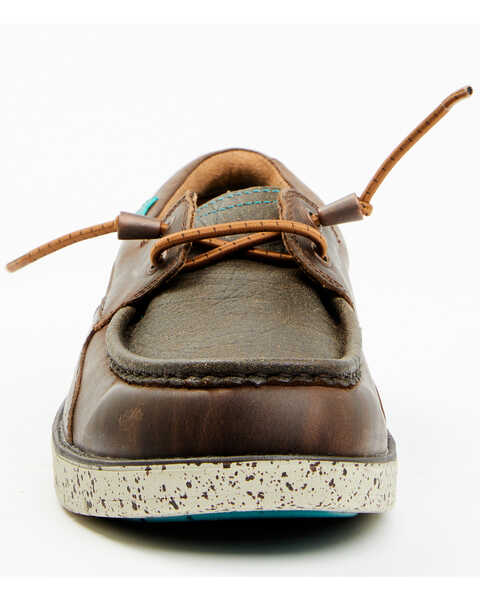 Image #4 - RANK 45® Men's Sanford Western Casual Shoes - Moc Toe, , hi-res