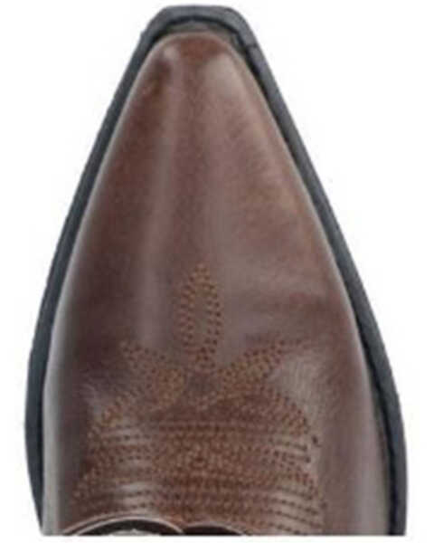 Image #6 - Smoky Mountain Women's Abigail Western Boots - Snip Toe , Dark Brown, hi-res