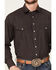 Image #3 - Resistol Men's Lucas Paisley Print Long Sleeve Pearl Snap Western Shirt, Dark Blue, hi-res