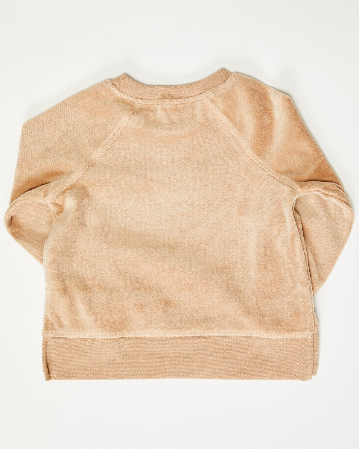 Image #2 - Angel Dear Infant Boys' Cowboy Boots Velour Pullover Sweatshirt, Brown, hi-res