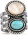 Image #1 - Cowgirl Confetti Women's Warm Waters Ring, Silver, hi-res