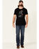 Moonshine Spirit Men's Dog Bones Graphic Short Sleeve T-Shirt , Black, hi-res
