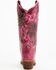 Image #5 - Laredo Women's Paislee Western Boots - Snip Toe, Pink, hi-res
