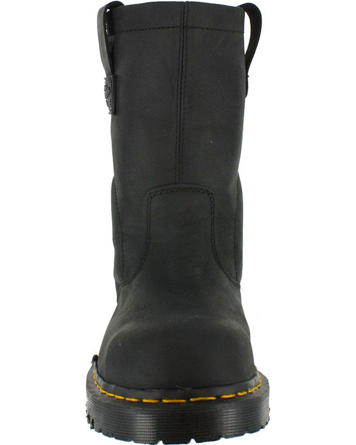 Image #4 - Dr. Martens Icon Ex Wide Wellington Work Boots - Steel Toe, Black, hi-res