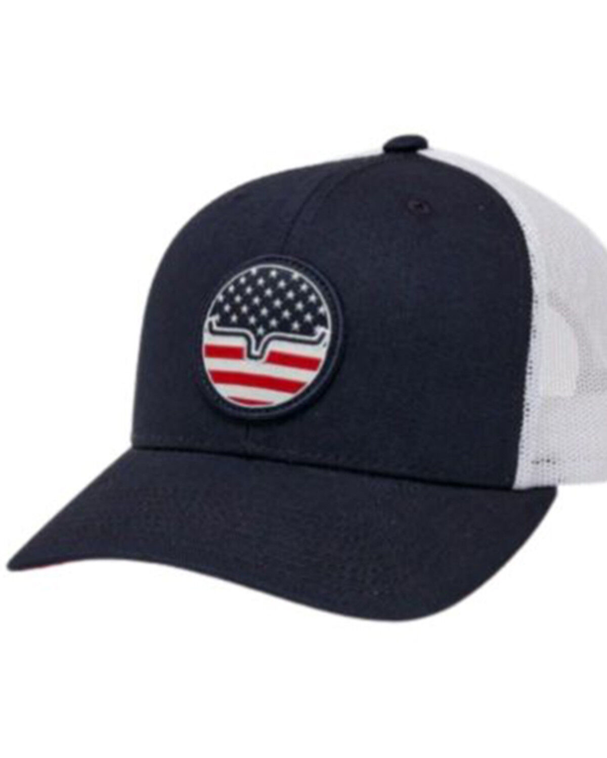 Image #1 - Kimes Ranch Men's Stars N Stripes Ball Cap, Navy, hi-res
