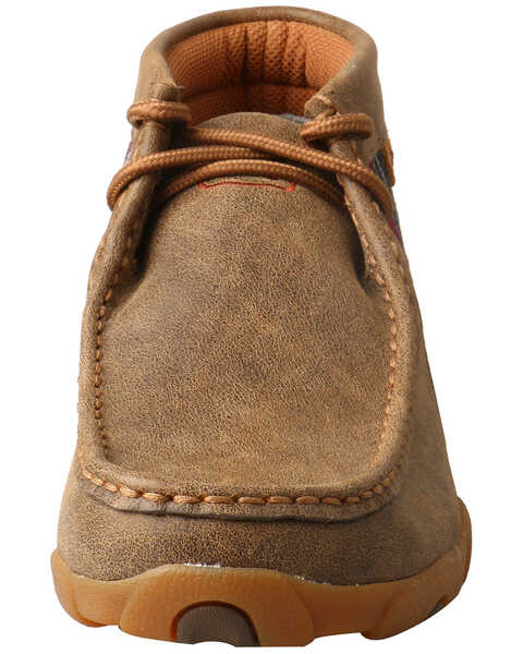 Twisted X Women's Bomber Moccasins - Moc Toe, Brown, hi-res
