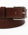 Image #3 - Hawx Men's Double-Stitched Work Belt, Brown, hi-res