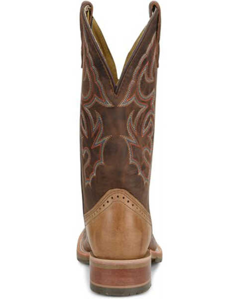 Double H Men's Harshaw Western Work Boots - Soft Toe, Distressed Brown, hi-res