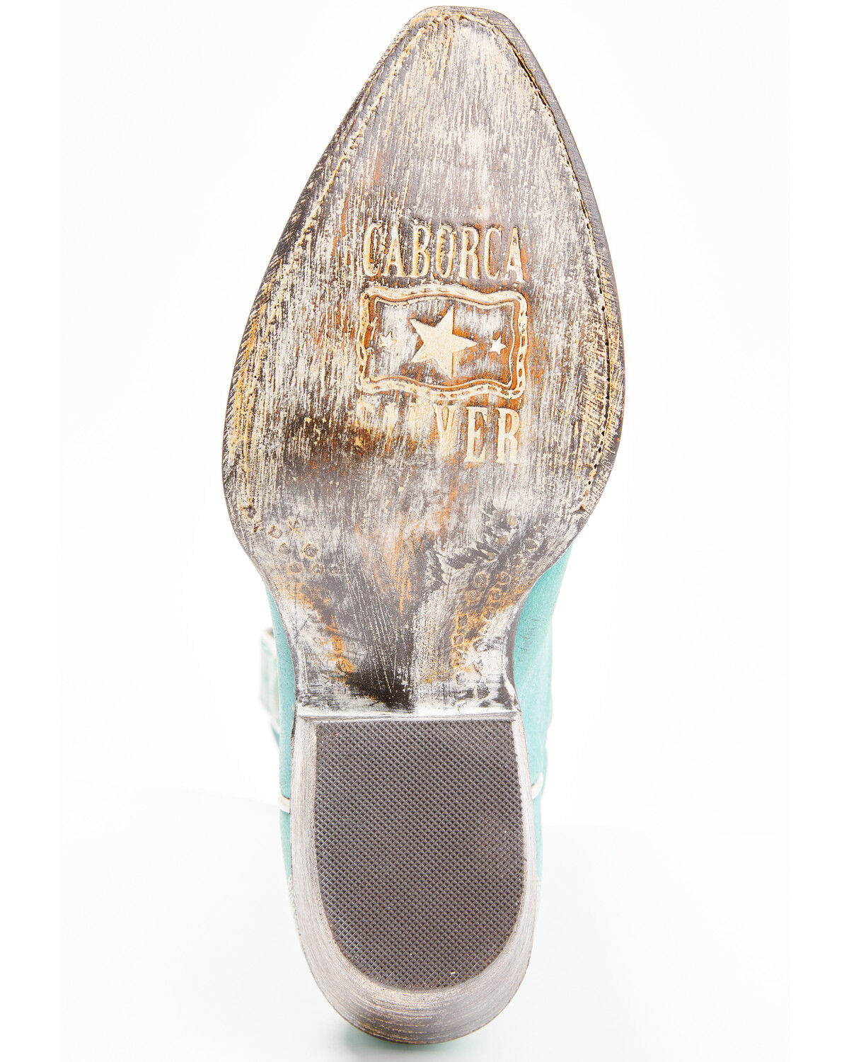 Image #7 - Caborca Silver by Liberty Black Women's Helga Stitch Western Boots - Snip Toe, Blue, hi-res